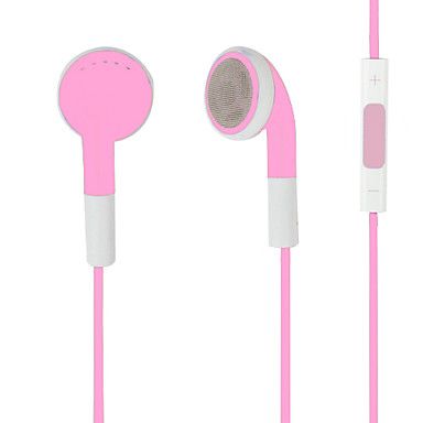 Fone de ouvido rosa
