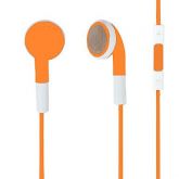 Fone de ouvido laranja
